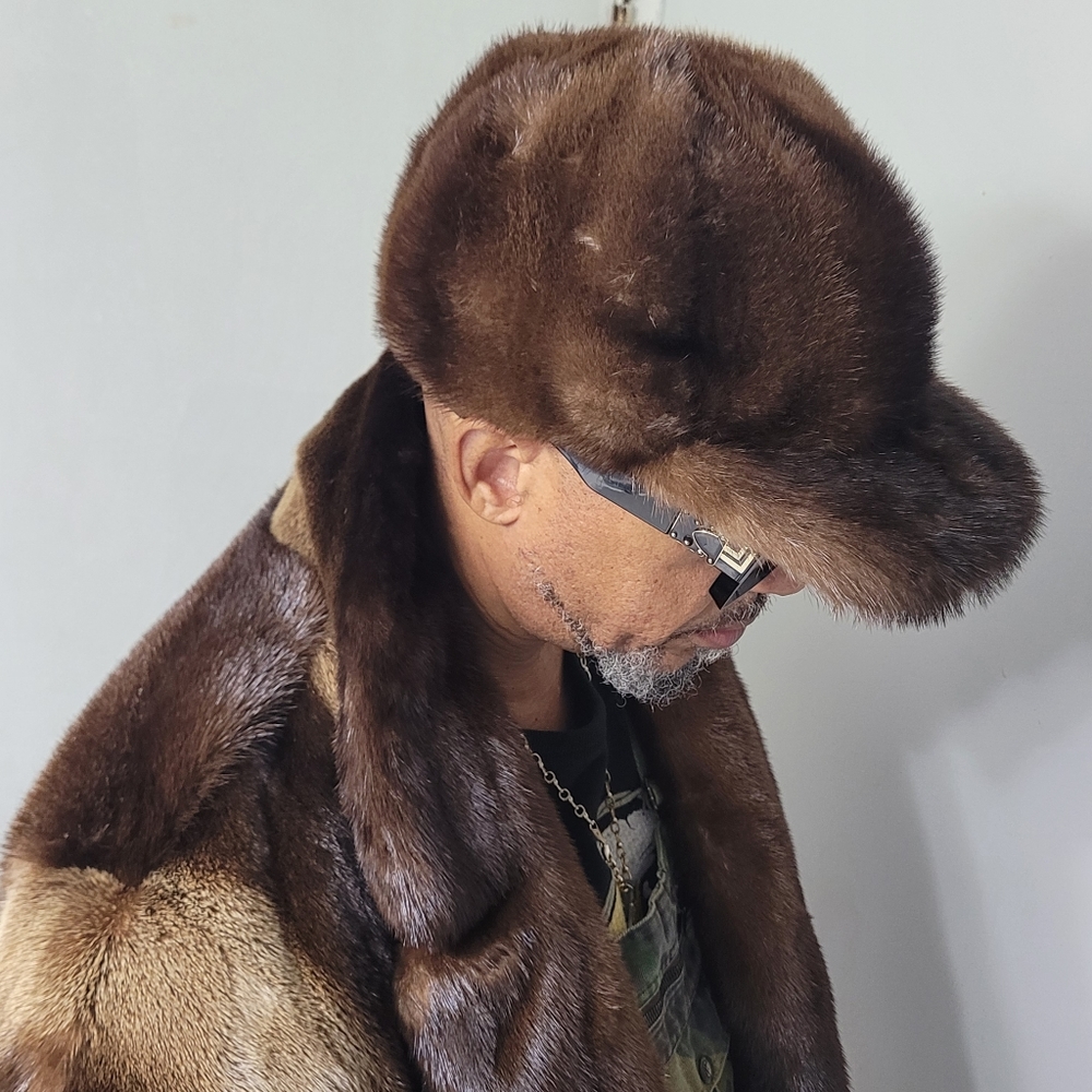 Luxury Mens Otter Baseball Cap